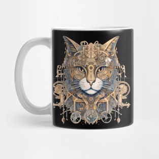 Mechanical cat Mug